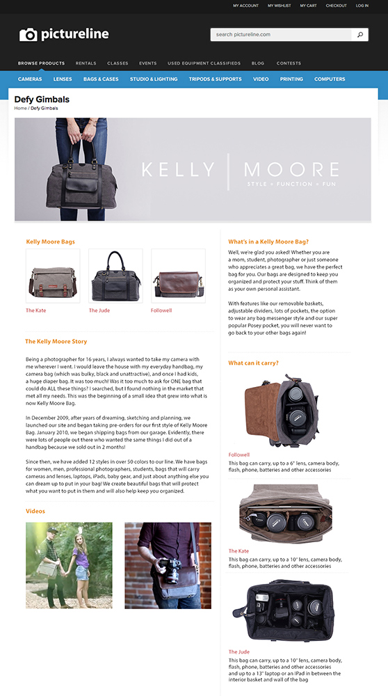 Kelly Moore Landing Page